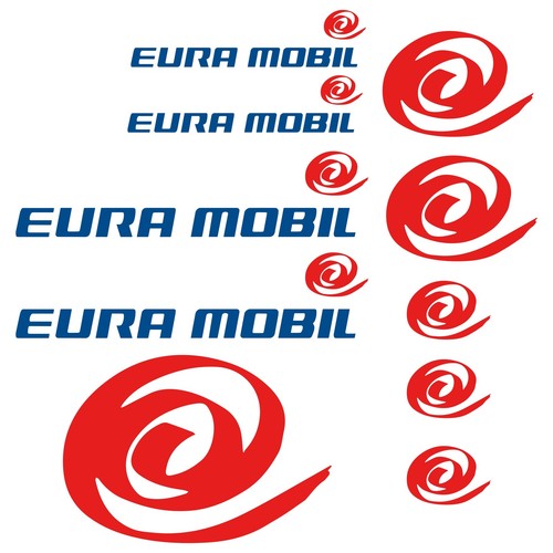 Eura mobil autocollant sticker - eura,