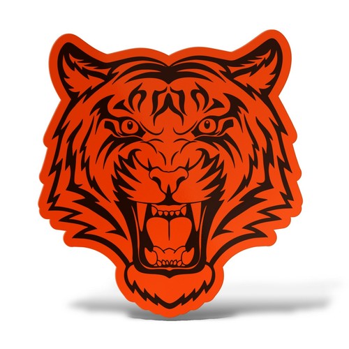 Autocollant tigre - autocollant,