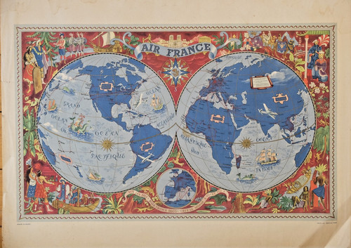 Affiche publicitaire ancienne - affiche,