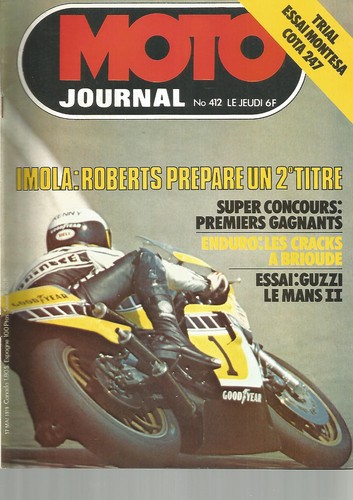 Moto journal 412 - gp, italie