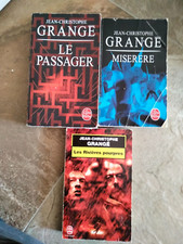 lot 6 poches polars  THRILLERS de JEAN CHRISTOPHE GRANGE