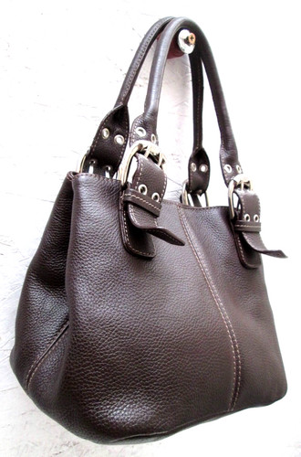 Sac main cuir - à, en