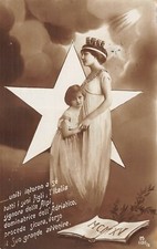 9669) WW1, 1915 ALLEGORICAL, ITALY LADY OF THE ALPS DOMINATOR OF THE ADRIATIC