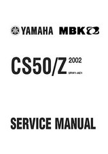 Yamaha MBK Scooter service manual 2002 CS50/Z