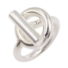 Bague HERMES Echappee MM argent 925 pour femmes taille US #5,75