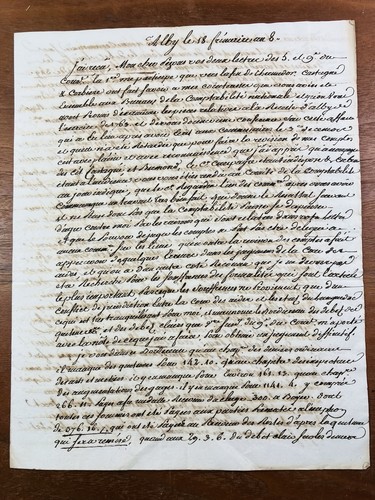 Pezous albi lettre finance - lettre,