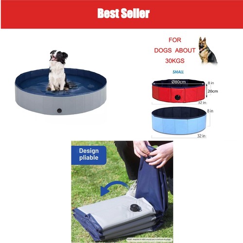 Piscine pliable pour chien - piscine,