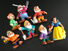 bullyland Snow White and 5 Dwarf Figures - Vintage BULLY 80s