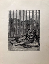 Paul Jouve estampe gravure