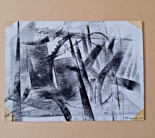 Oeuvre feraud dessin au - oeuvre, de