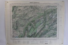 Ancienne Carte IGN Annecy - Bonneville 1/50000 type 1922 (74621)