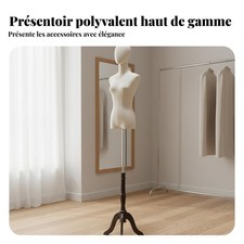 Mannequin Buste Femme sur Pied
