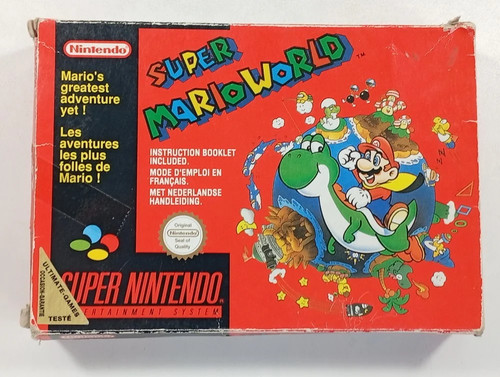 Super mario world - super, (red