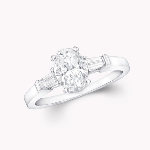 Bague anniversaire ovale