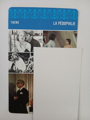 Carte fiche cinema série - carte,