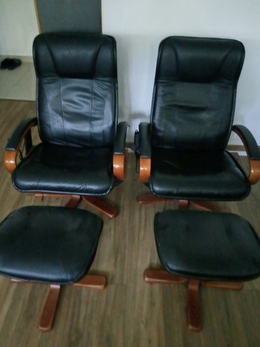 Fauteuils massants noir etat - fauteuils,