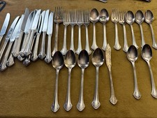 30 Pcs Towle BOSTON CHIPPENDALE Silverplate Flatware