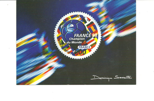 Carte postale france champion - ,