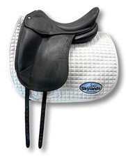 Used Childeric DSP - Size 16.5" Dressage Saddle Black
