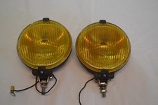 PAIRE DE PHARES LONGUES PORTEES BOSCH JAUNE MADE IN SWEDEN