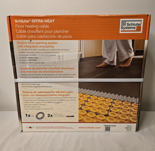 Schluter ditra heat - ditra-heat, cable