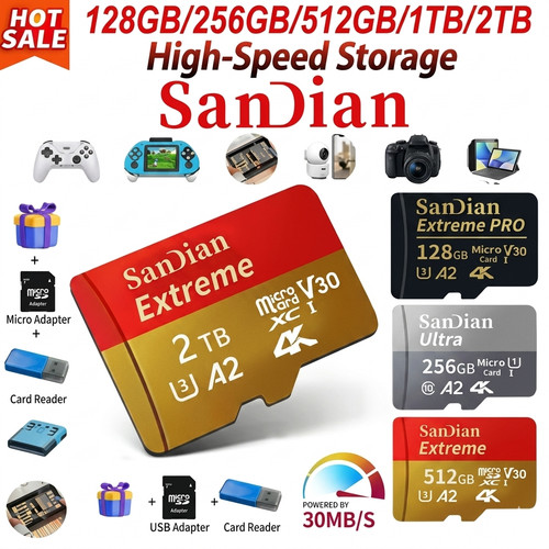 Carte mémoire micro 2to - micro,