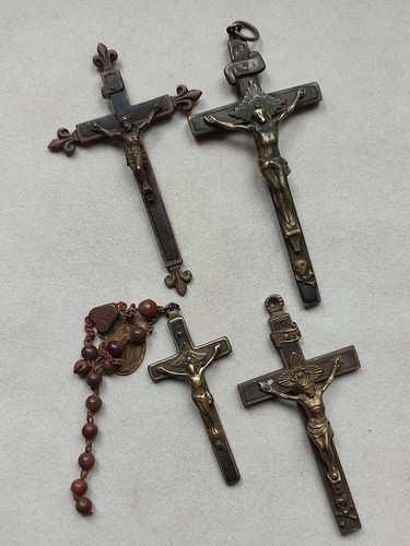 Lot grandes croix - grandes, pendentifs