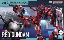 Gundam Gunpla HG 1/144 gMS-a Red Gundam "GQuuuuuux"