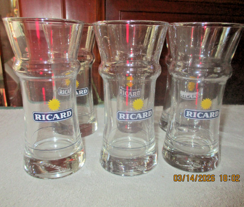Verres ricard design olivier - 6,