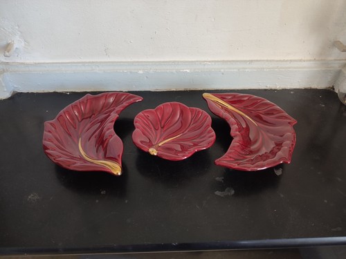Trio coupelles feuilles - trio,