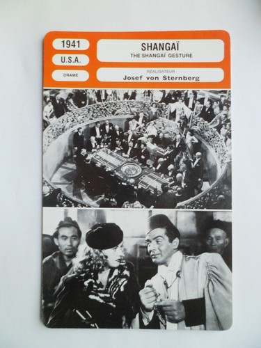 Carte fiche cinema 1941 - fiche,