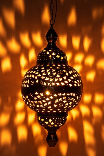 Lampe marocaine orientale - lampe,