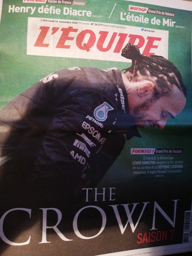 équipe lewis hamilton - l,