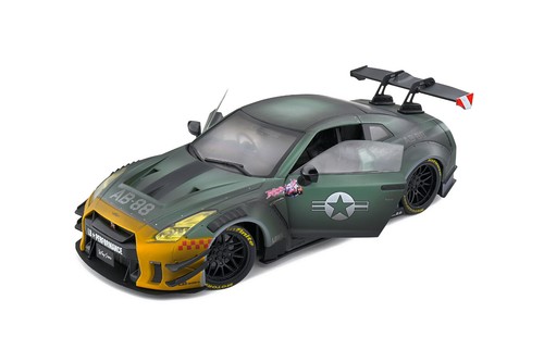 Nissan gtr r35 liberty walk - nissan,