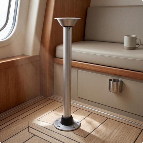 Pied table aluminium - de,
