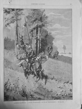 1894 ARMY WAR TELEPHONE LINE 2 OLD NEWSPAPERS