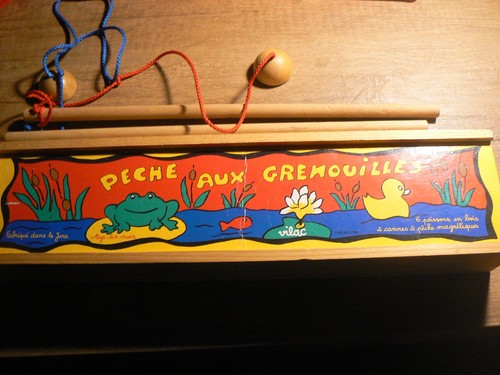 Jeu pèche grenouille - jeu, à