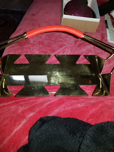 Porte verres ancien doré