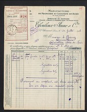 "SAINT-CHAMOND (42) GARDEN TOOL FACTORY / LAVIEU FORGES "THOULIEUX" 1918