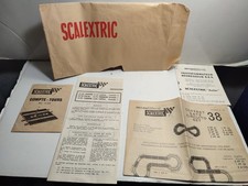 SCALEXTRIC LOT DE 4 NOTICE