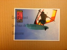 FANATIC FUN STYLE  SURF PLANCHE A VOILE  pub advert carte postale postcard