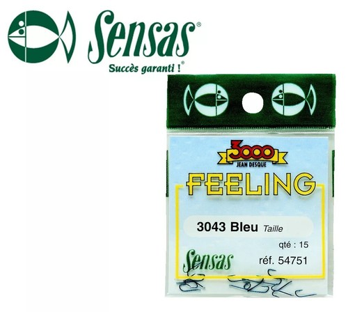 Hameçons sensas feeling 3043 - hameçons,