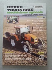 REVUE TECHNIQUE TRACTEUR