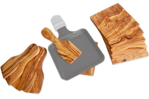 Set raclette spatules - set,