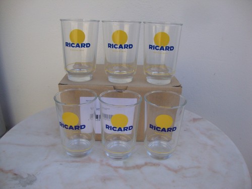 Verres ricard cl dessiné - verres,