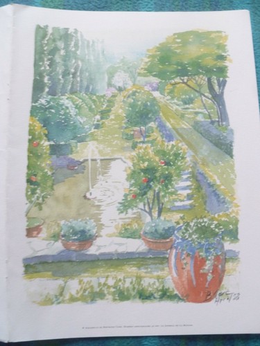Aquarelle journal maison - journal, la