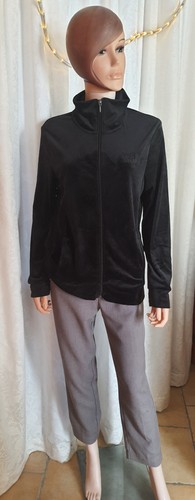 Gilet velours noir timeless - gilet,