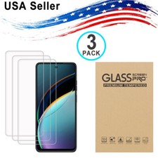 3PACK Motorola Moto G 5G 2022/2023/2024 Tempered Glass Screen Protector