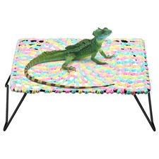  Terrarium Gecko Leopard Coussin Portable De Couchage Reptiles Décoration Pour