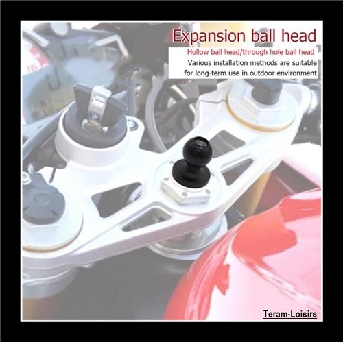 Support boule fixation - support, té